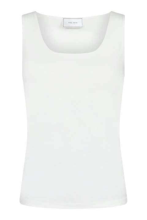 Priser på Neo Noir - Top - Sophia Jersey Top - Off White