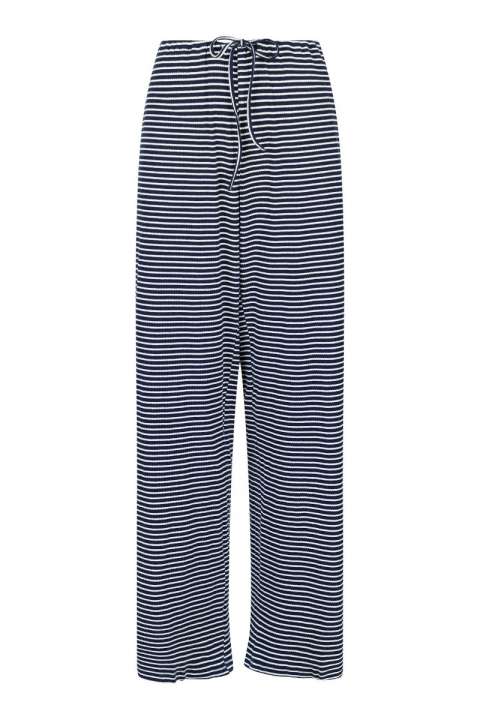 Priser på Neo Noir - Bukser - Geri Stripe Pants - Dark Navy