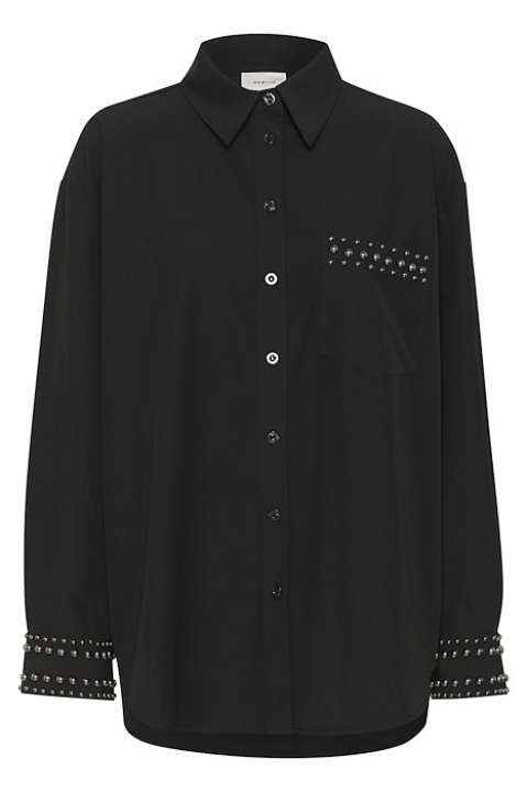 Priser på Gestuz - Skjorte - PhoebeGZ Shirt - Black