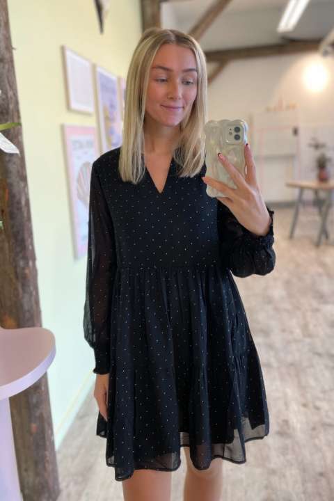 Priser på JDY - Kjole - Jdy Glam L/S Dress - Black