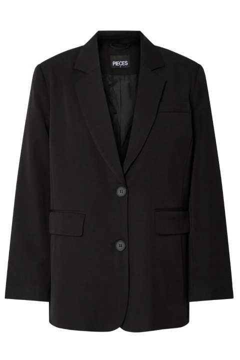 Priser på Pieces - Blazer - PC Kamil Ls Loose Blazer - Black