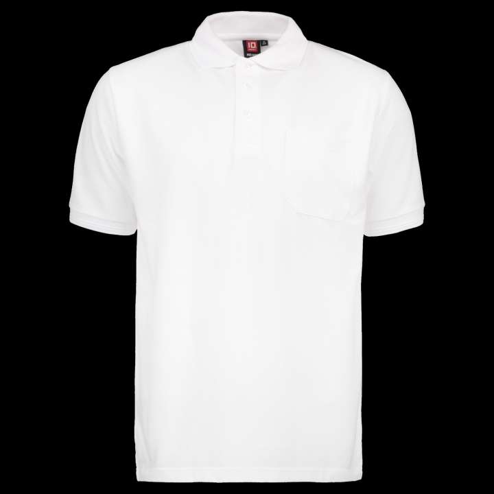 Priser på ID Pro Wear Herre Polo - White - XS