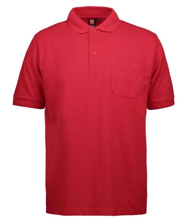 Priser på ID Pro Wear Herre Polo - Red - XS