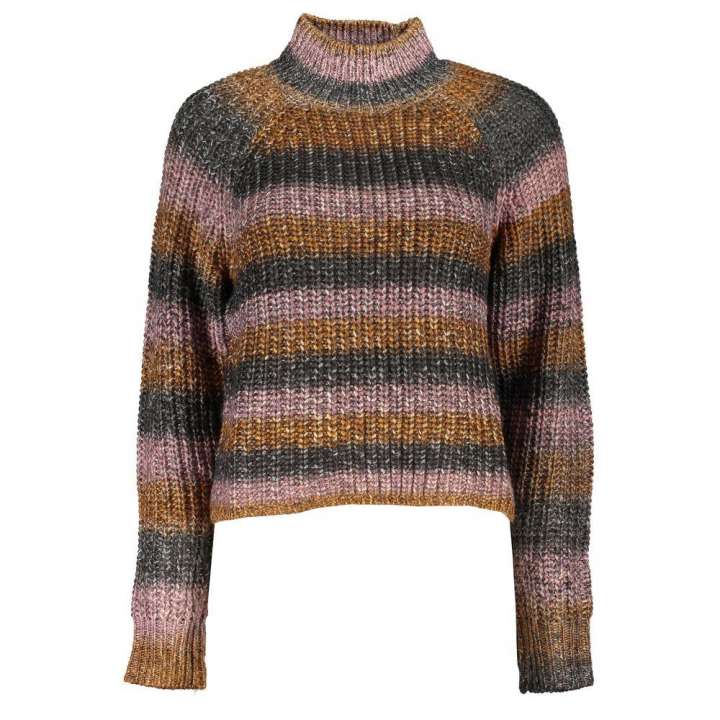 Priser på Desigual Chic Turtleneck Sweater with Contrast Details