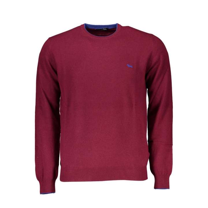 Priser på Harmont & Blaine Chic Pink Crew Neck Sweater with Contrast Details