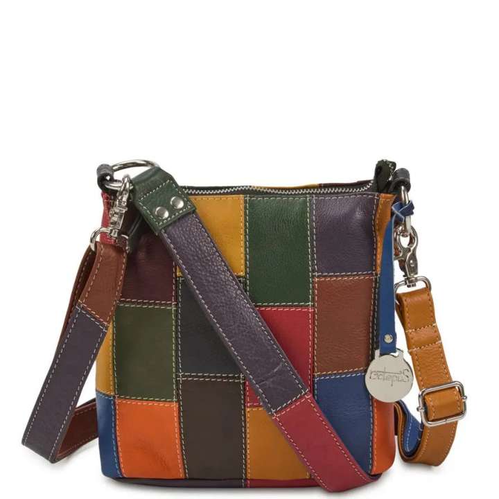 Priser på Style Olanda i smuk multifarve. Superfed slingbag shopper til skulder og crossbody