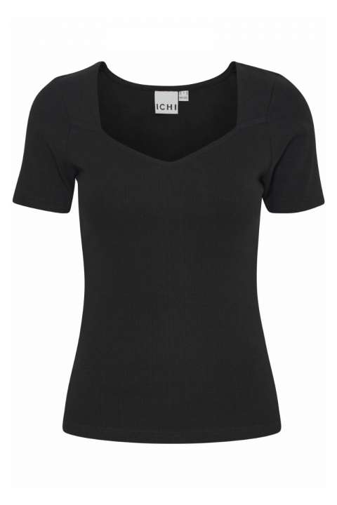 Priser på Ichi - T-shirt - IH Oreta SS2 - Black