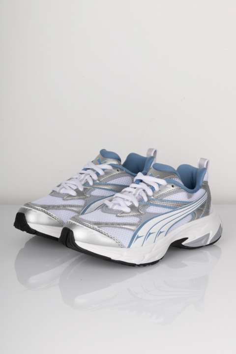 Priser på Puma - Sneakers - Morphic - White/Blue