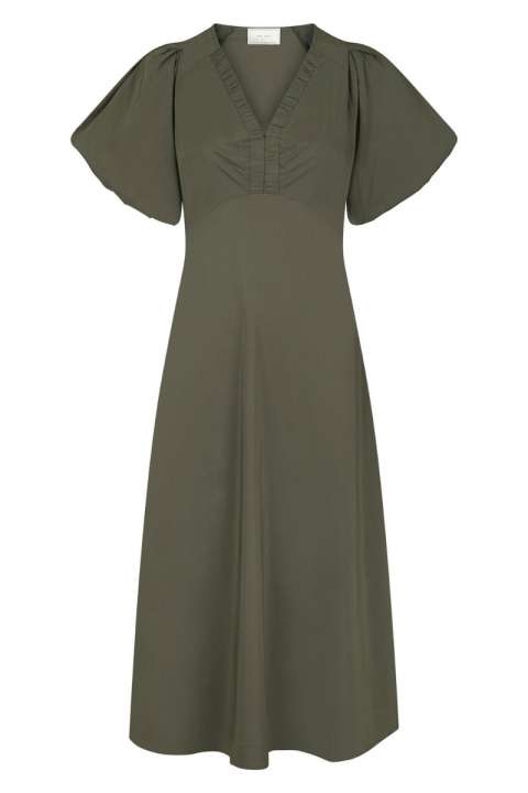 Priser på Neo Noir - Kjole - Illana Poplin Dress - Army