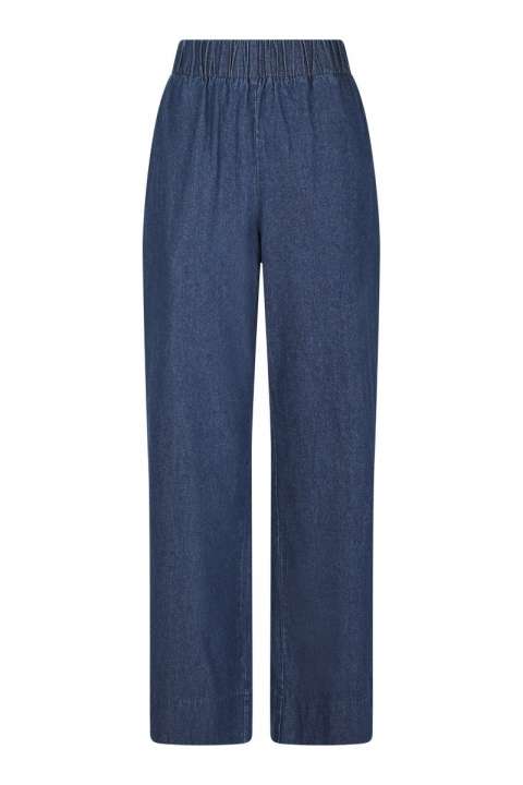 Priser på Neo Noir - Bukser - Yana Denim Long Pants - Dark Blue