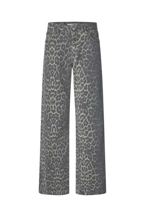 Priser på Global Funk - Jeans - Cadian-G - Dark Leopard Mist