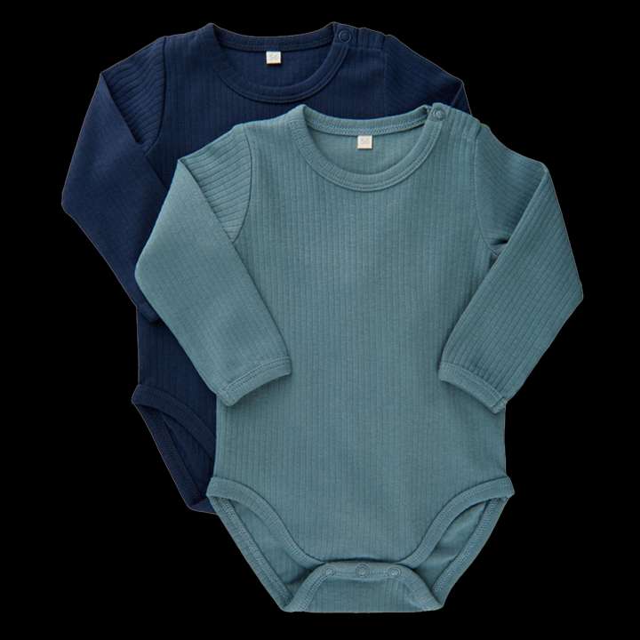 Priser på Minymo Baby Body - Goblin Blue - 68