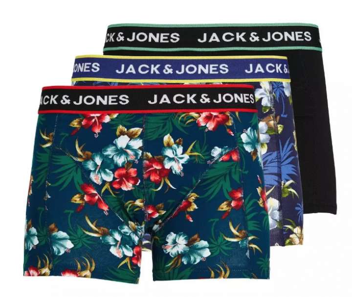 Priser på Jack & Jones 3-pack Trunks-medium