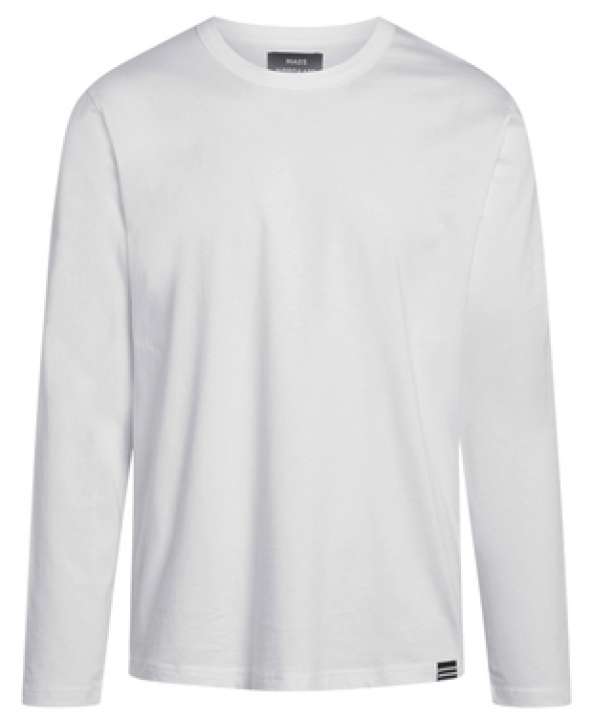 Priser på Mads Nørgaard Langærmet T-shirt Thor Organic White-small