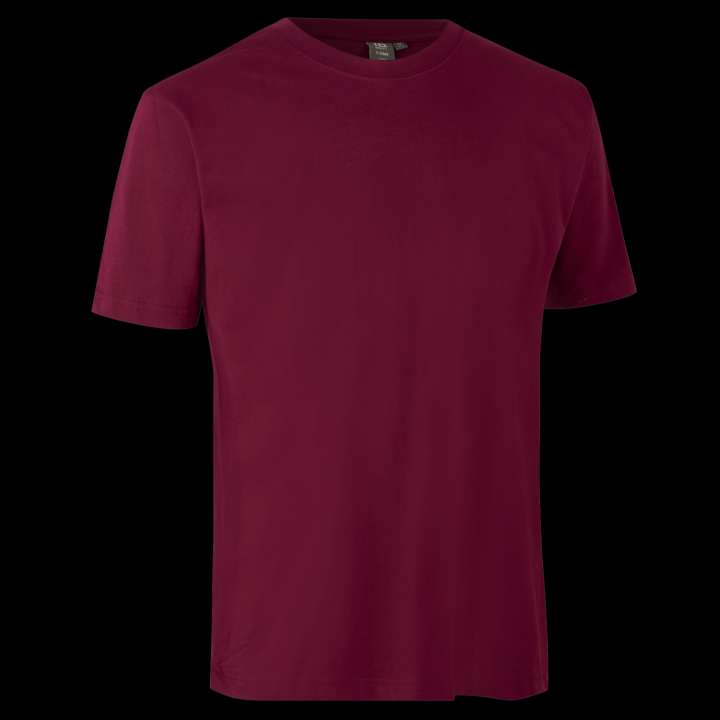 Priser på ID T-Time Herre T-shirt - Bordeaux - L