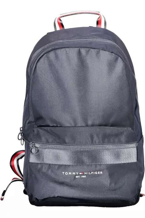 Priser på Tommy Hilfiger Sleek Blue Urban Backpack with Laptop Compartment