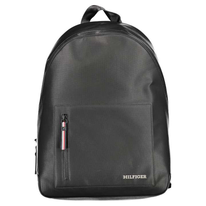 Priser på Tommy Hilfiger Black Polyester Backpack