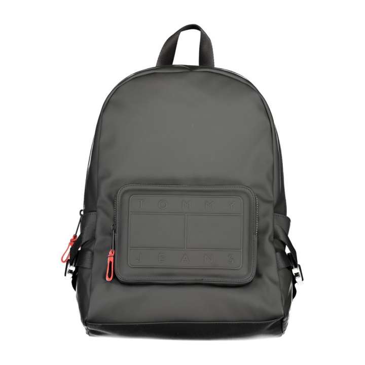 Priser på Tommy Hilfiger Black Polyester Backpack