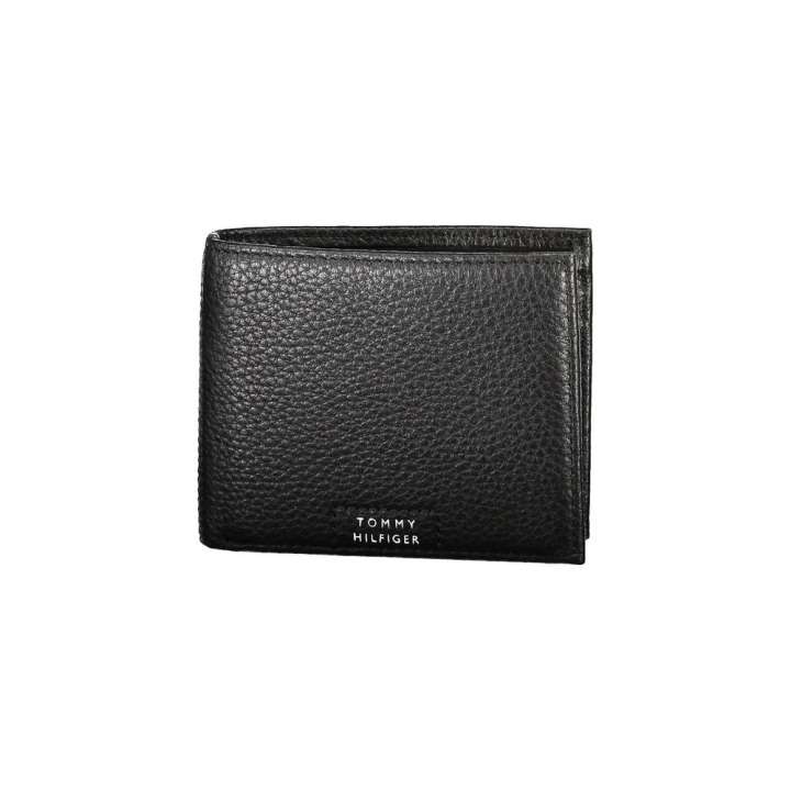 Priser på Tommy Hilfiger Black Leather Wallet