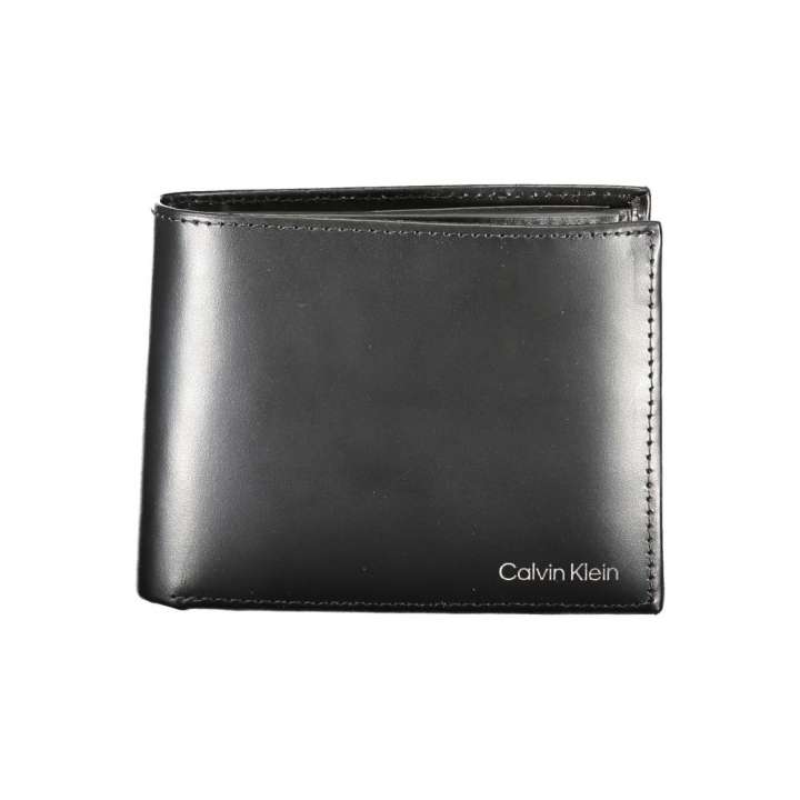 Priser på Calvin Klein Black Leather Wallet