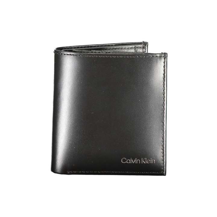 Priser på Calvin Klein Black Leather Wallet