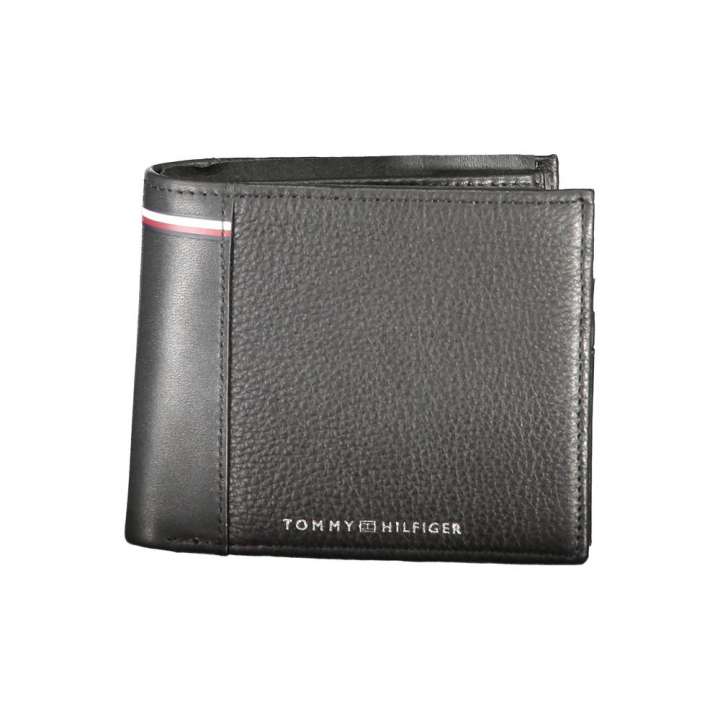 Priser på Tommy Hilfiger Black Leather Wallet