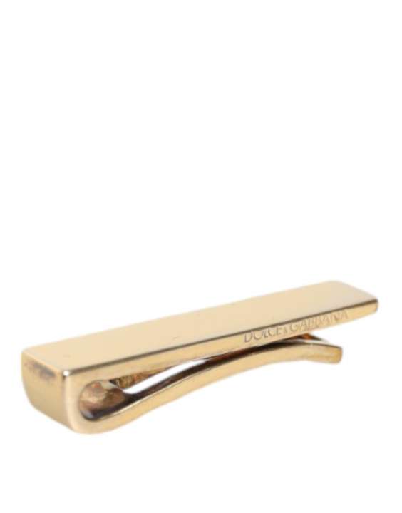 Priser på Dolce & Gabbana Gold Tone Brass Logo Branded Herre Tie Clip Bar