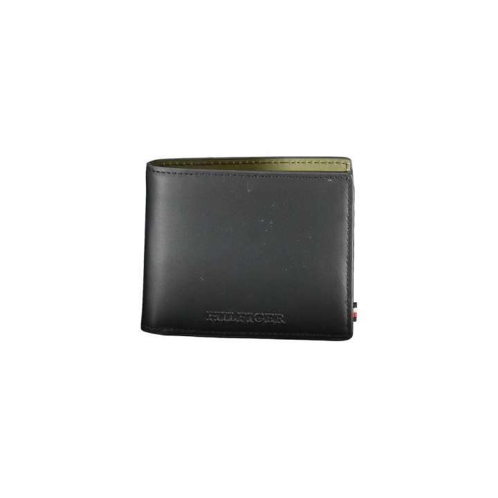 Priser på Tommy Hilfiger Black Leather Wallet