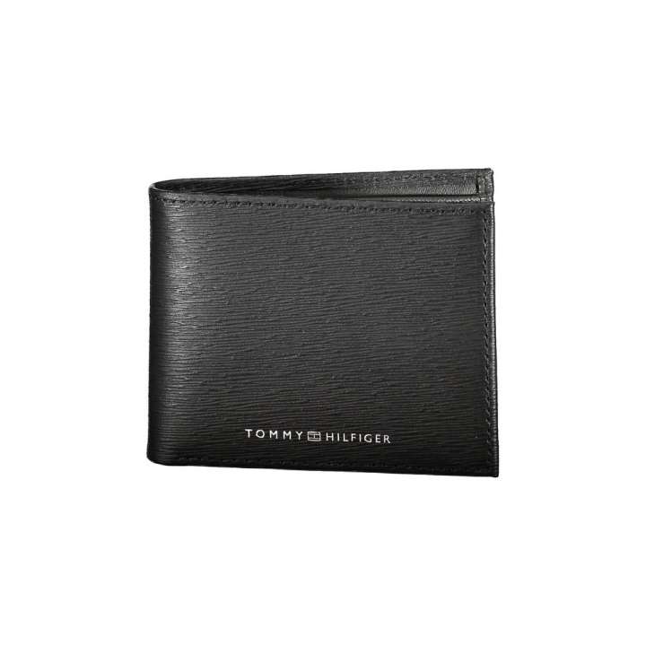 Priser på Tommy Hilfiger Black Leather Wallet