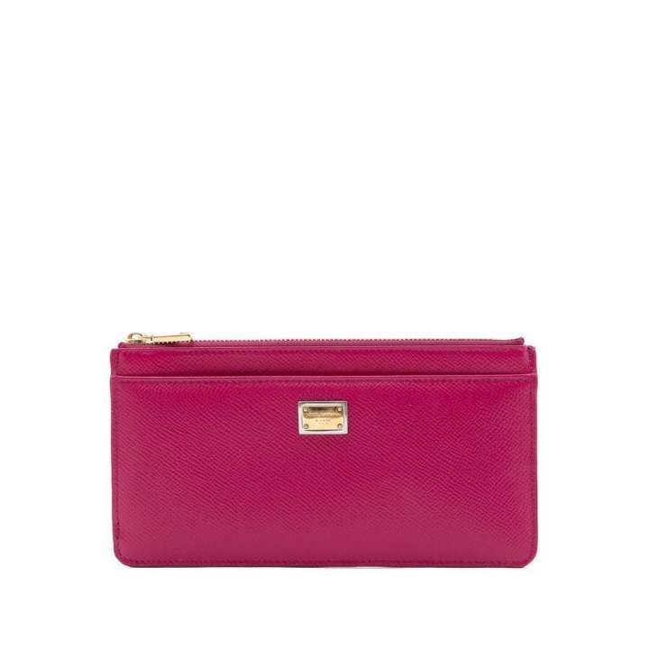 Priser på Dolce & Gabbana Fuchsia Leather Wallet