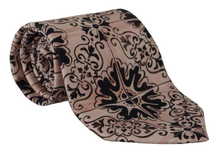 Priser på Dolce & Gabbana Stunning Silk Gentleman's Tie in Rich Brown