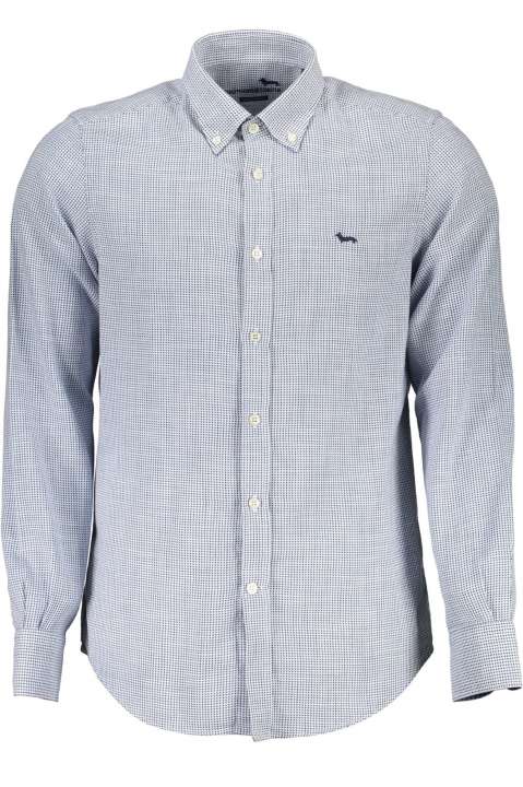 Priser på Harmont & Blaine Elegant Light Blue Cotton Shirt for Herre