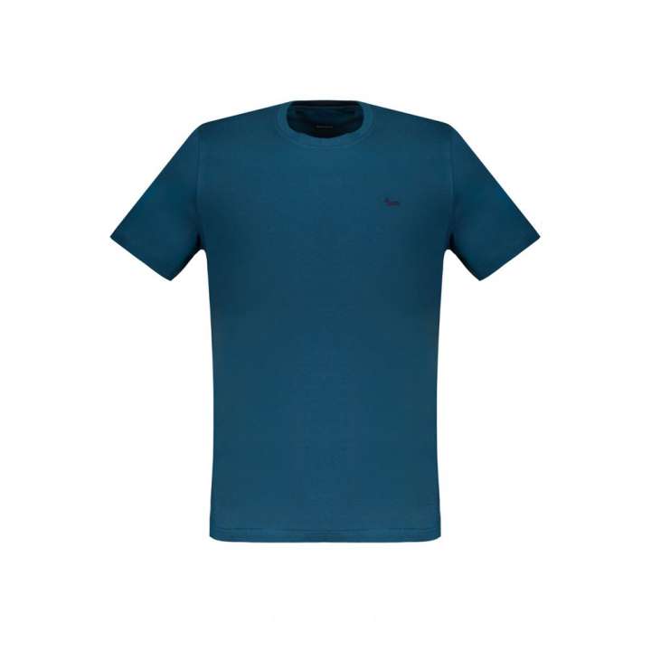 Priser på Harmont & Blaine Blue Cotton T-Shirt