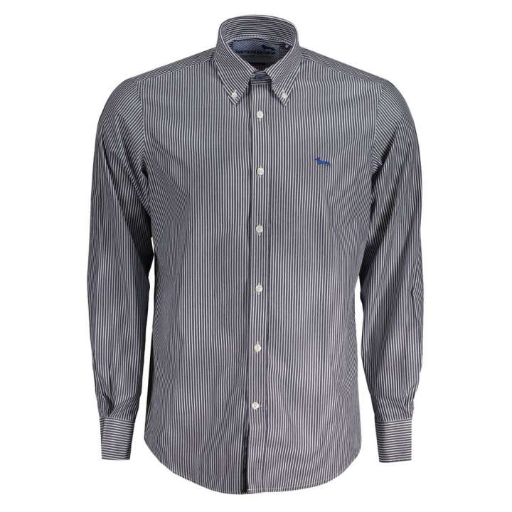 Priser på Harmont & Blaine Blue Cotton Shirt