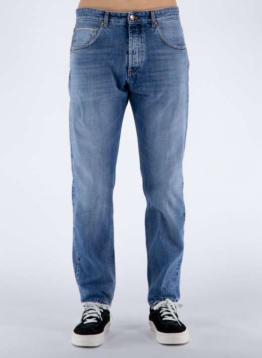 Priser på Don The Fuller Elegant Medium Wash Herre Cotton Jeans