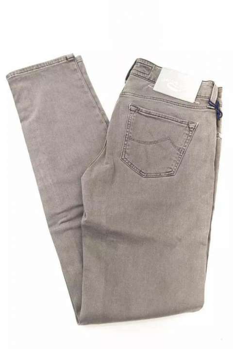 Priser på Jacob Cohen Chic Vintage-Inspired Gray 5-Pocket Jeans