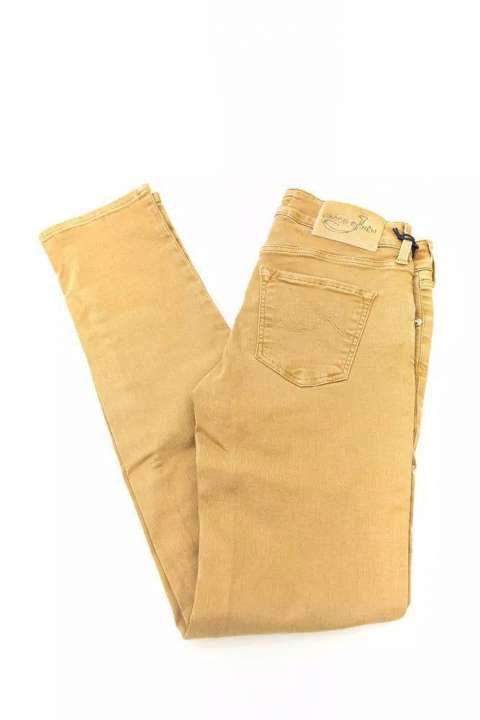 Priser på Jacob Cohen Chic Beige Vintage-Inspired Designer Jeans