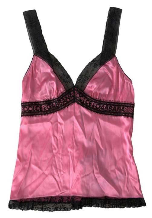 Priser på Dolce & Gabbana Silken Charm Pink Camisole