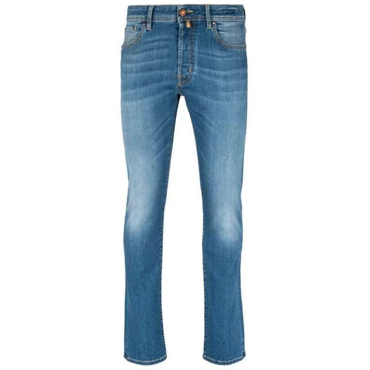 Priser på Jacob Cohen Elegant Slim Fit Light Blue Denim