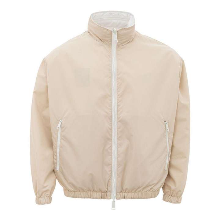 Priser på Armani Exchange Beige Polyamide Jacket for the Modern Man