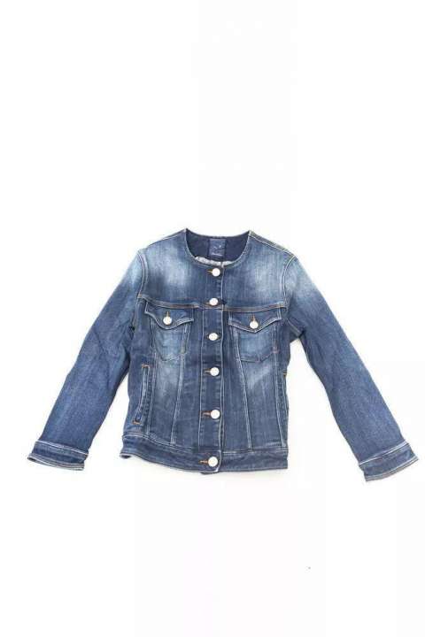 Priser på Jacob Cohen Chic Denim Round Neck Jacket