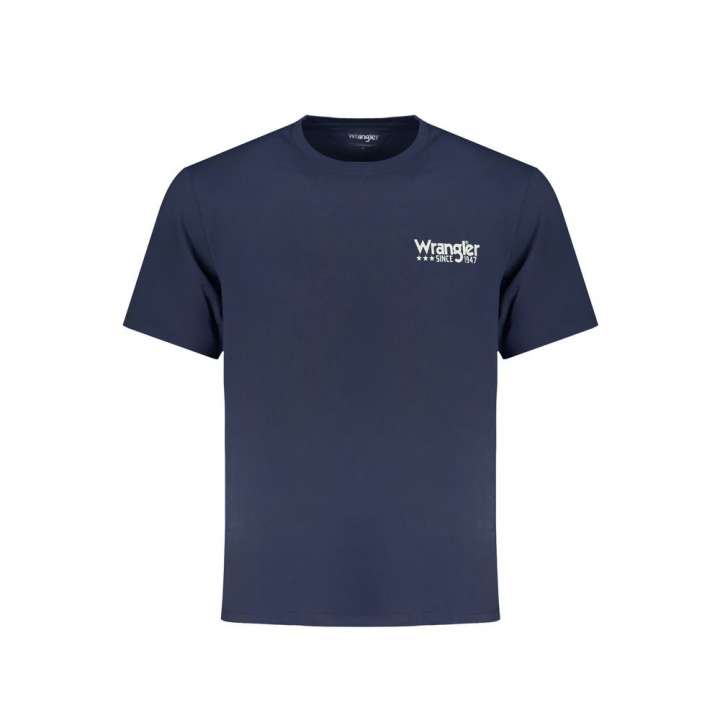 Priser på Wrangler Blue Cotton T-Shirt