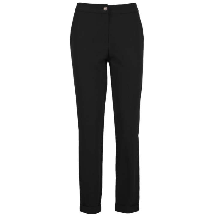 Priser på Yes Zee Black Polyester Jeans & Pants