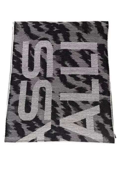 Priser på Cavalli Class Gray Wool Herre Scarf