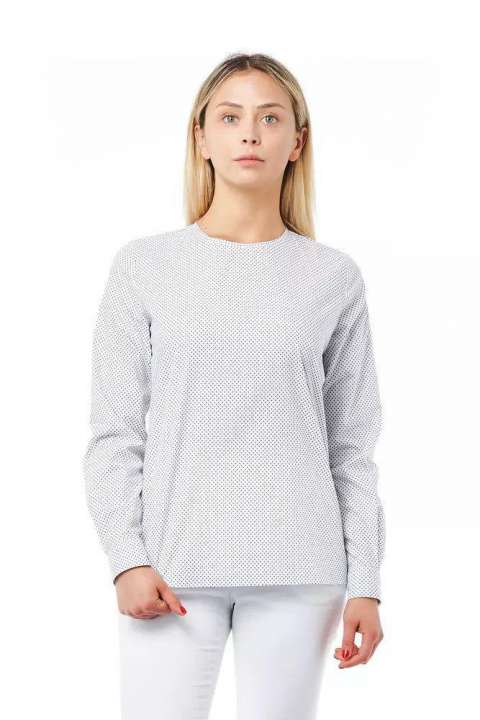 Priser på Bagutta White Cotton Dame Blouse