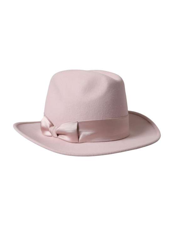 Priser på Dolce & Gabbana Pink Rabbit Fedora Trilby Dame Hat