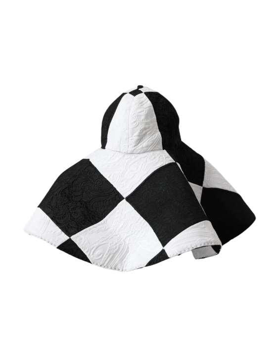 Priser på Dolce & Gabbana Black White Checkered Wide Brim Floppy Hat