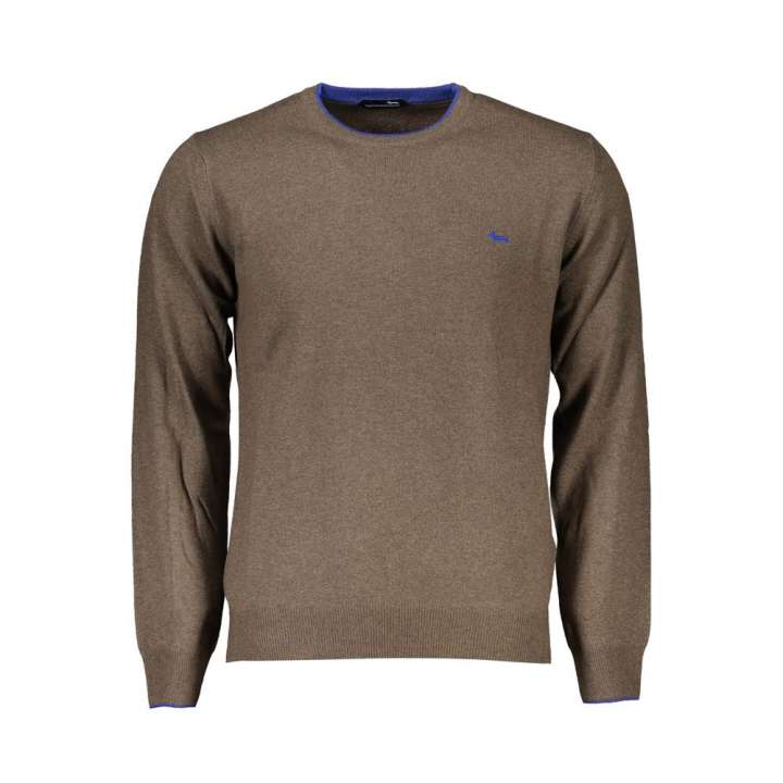 Priser på Harmont & Blaine Elegant Crew Neck Contrast Detail Sweater