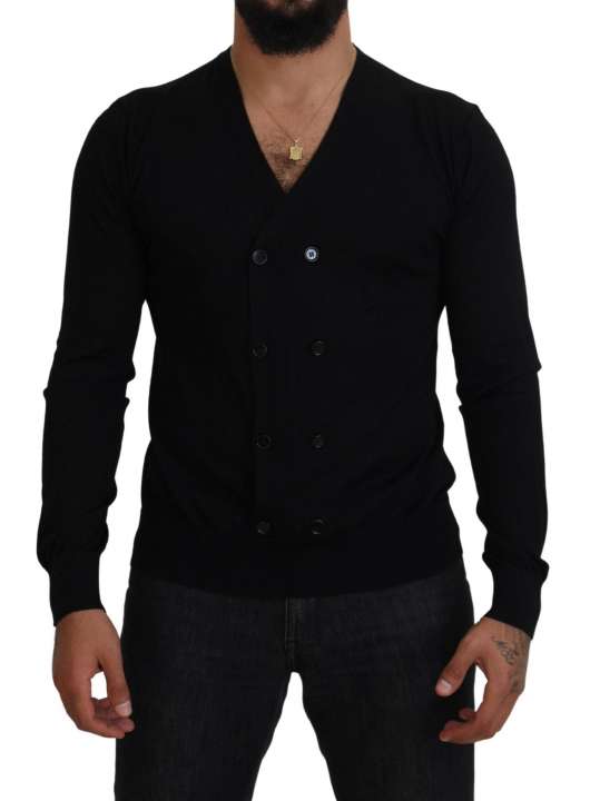 Priser på Dolce & Gabbana Elegant Cashmere Cardigan Sweater