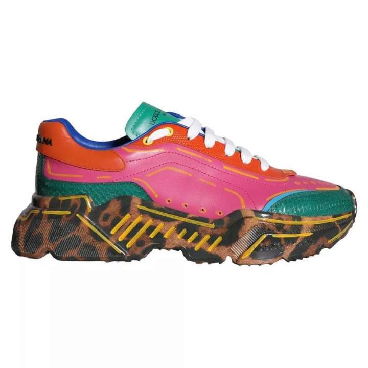 Priser på Dolce & Gabbana Multicolor Daymaster Low Top Sneakers Sko